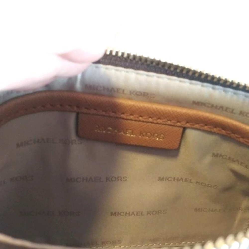 Michael Kors mini brown with gold stars and chain/strap bag. New with tags. - Picture 8 of 8